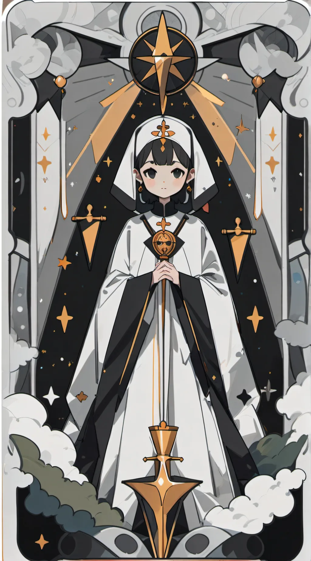 ai character: jolly  background