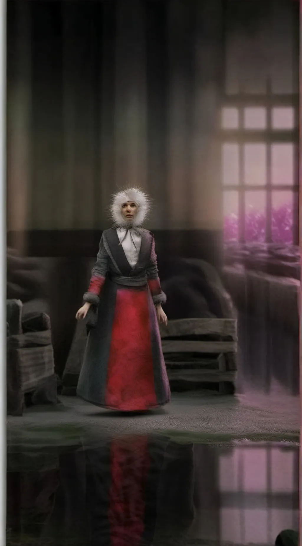 ai character: Get off talkie  background