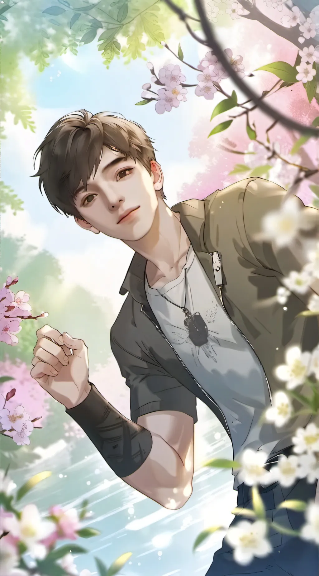 ai character: Adrian background