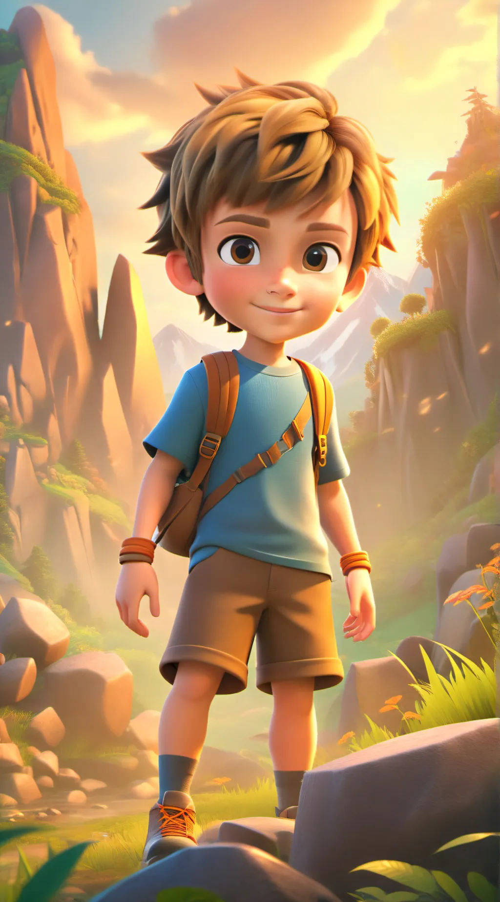 ai character: Martin background