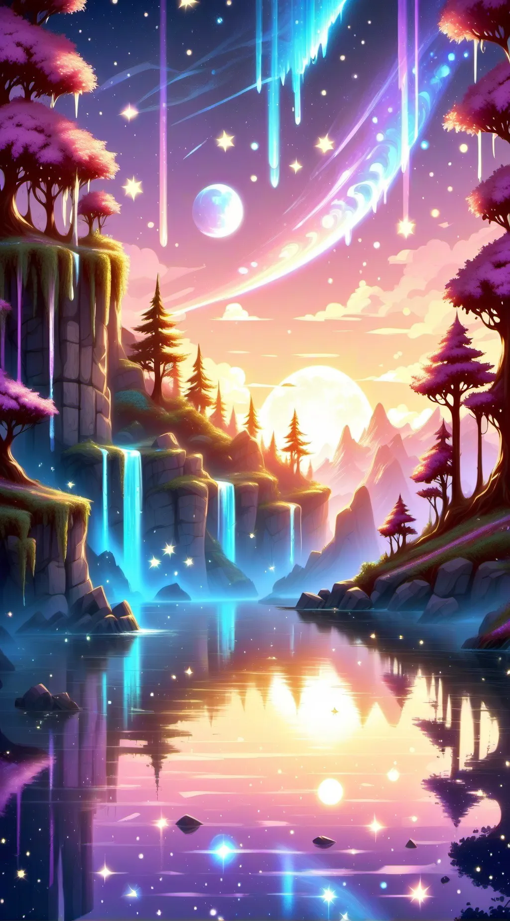 ai character: Create background