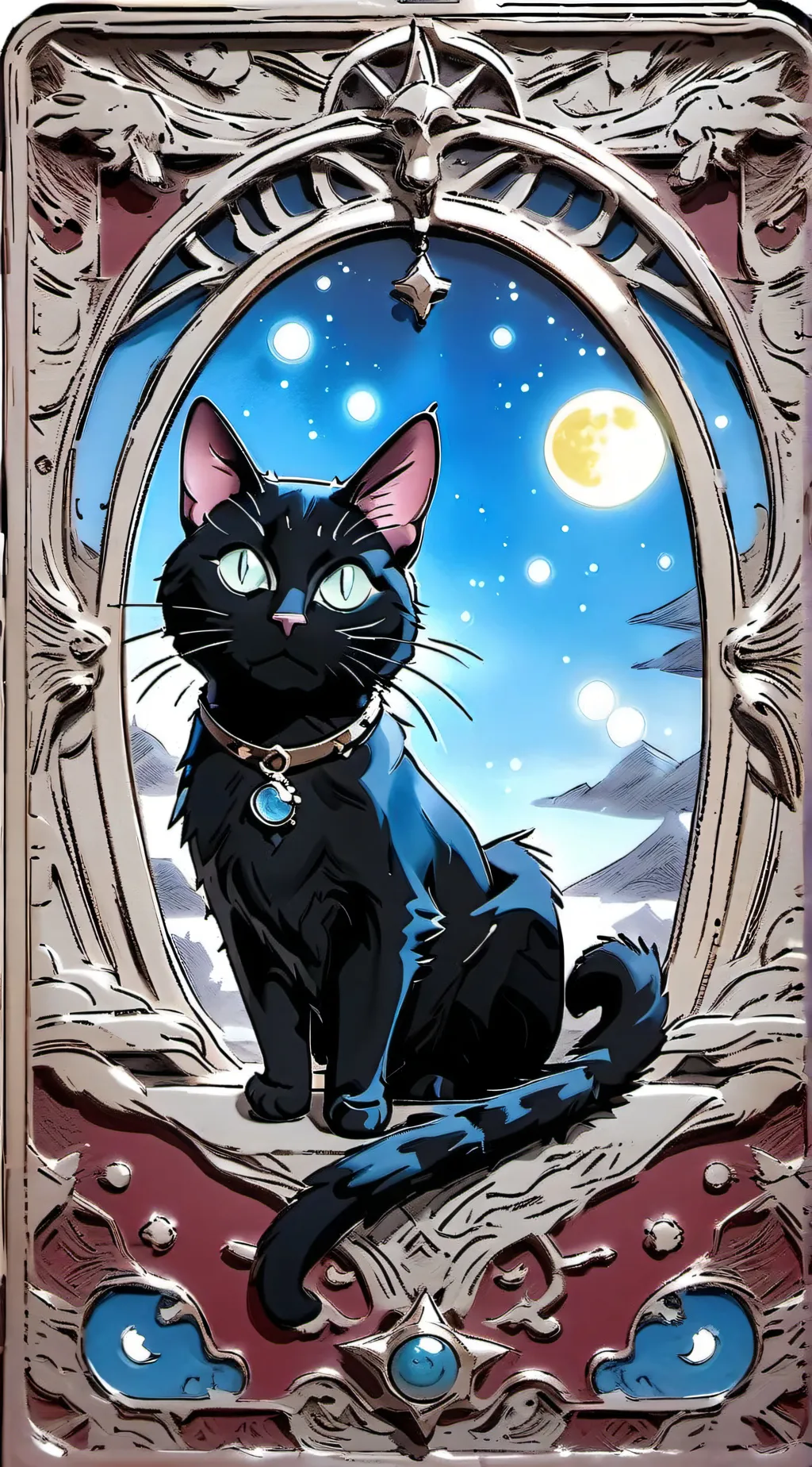 ai character:  Star  background