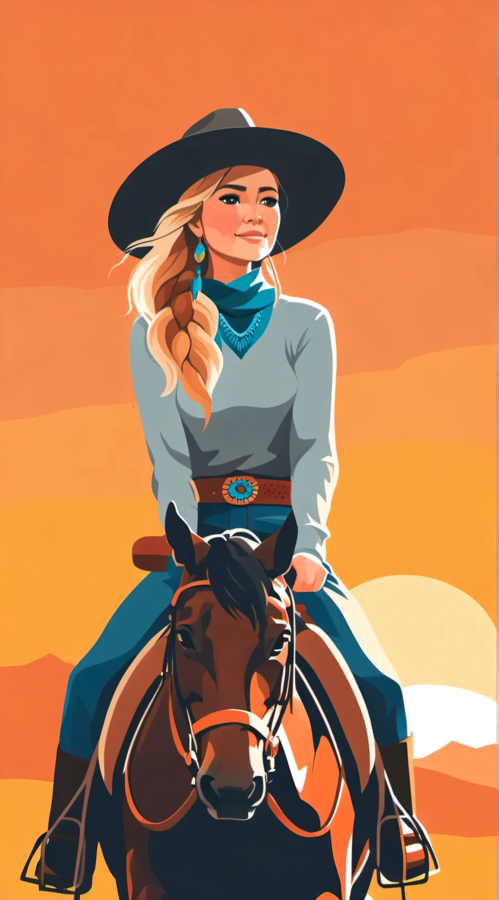 ai character: Elsa Dutton background