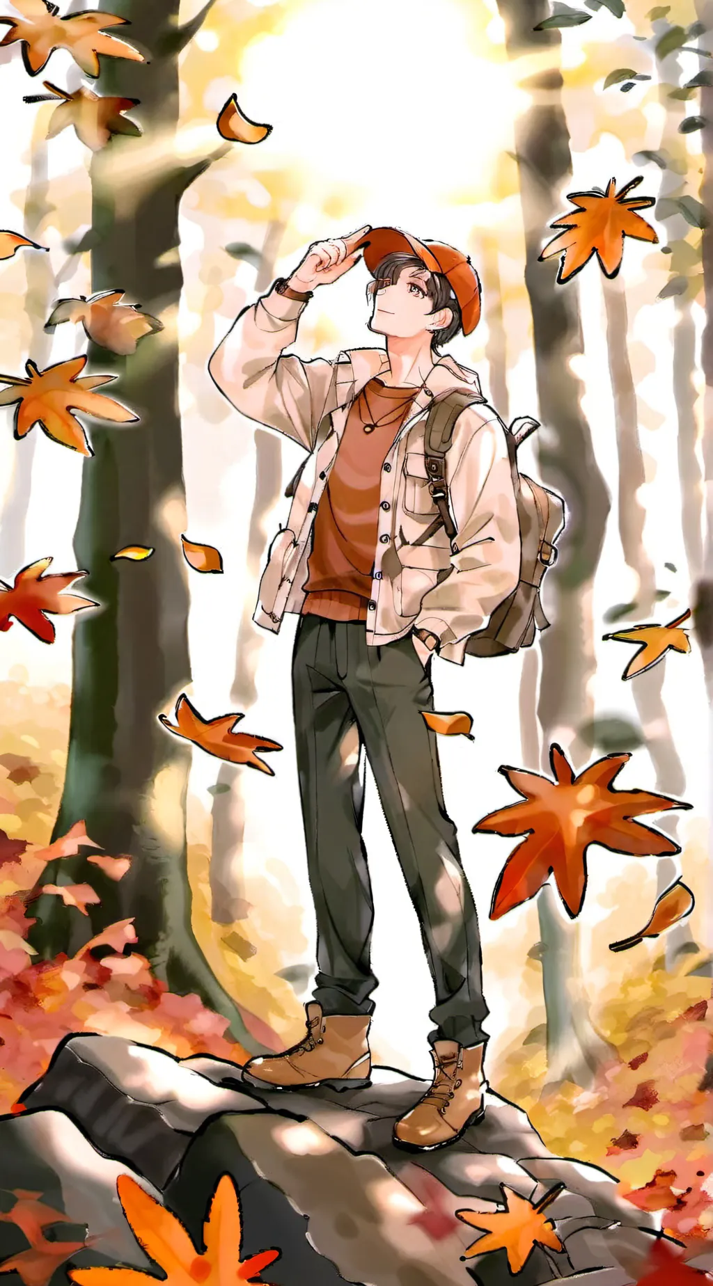 ai character: Leo background