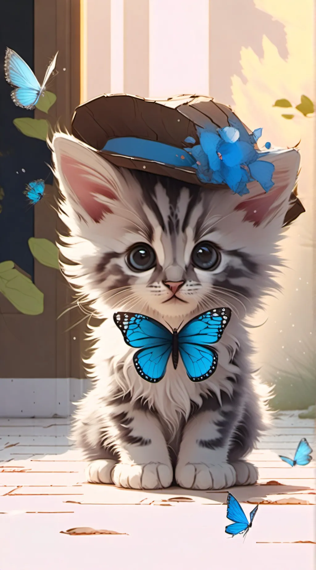 ai character: Kitty background