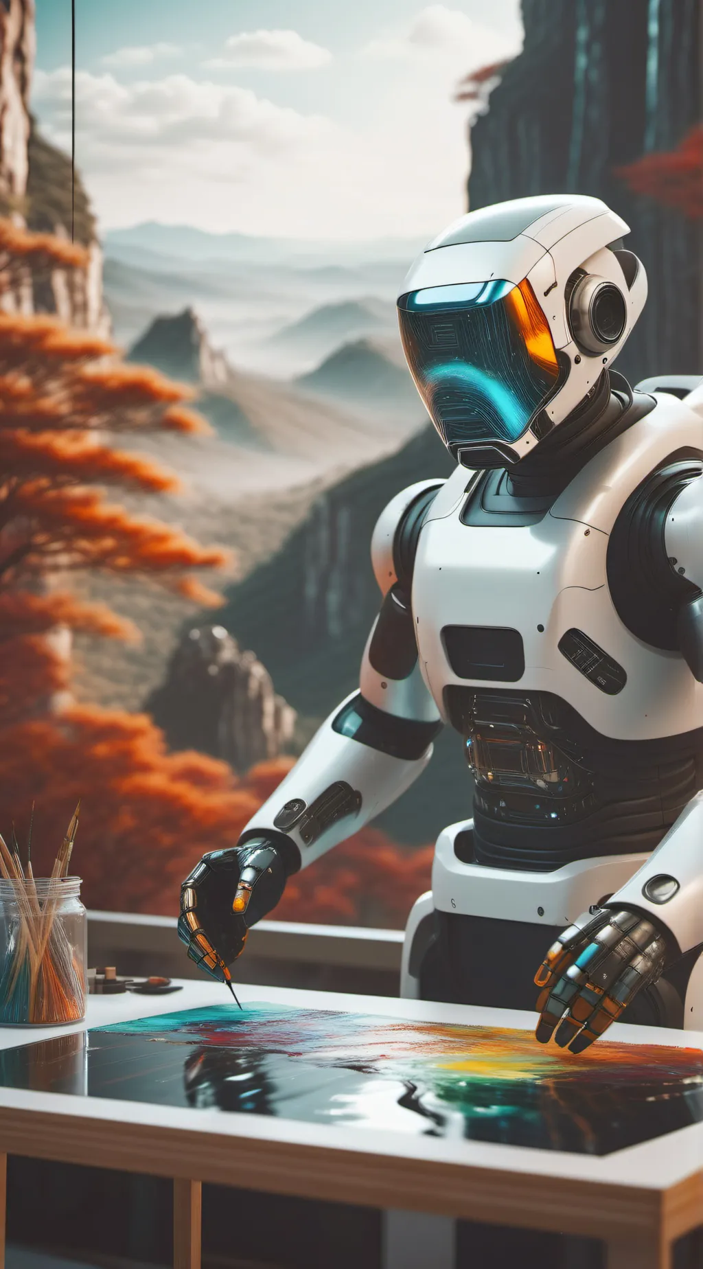 ai character: ROBO 3.0 background