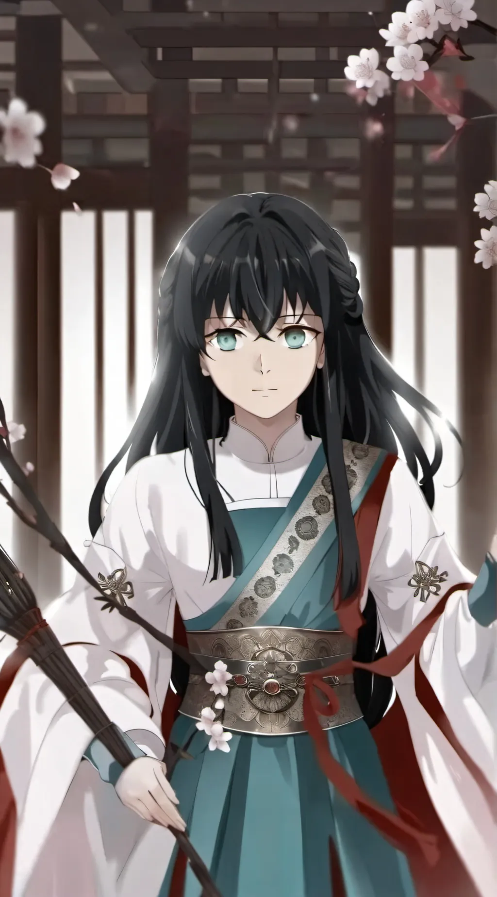 ai character: ꧁ ♥︎𝑴𝒖𝒊𝒄𝒉𝒊𝒓𝒐♥︎꧂ background