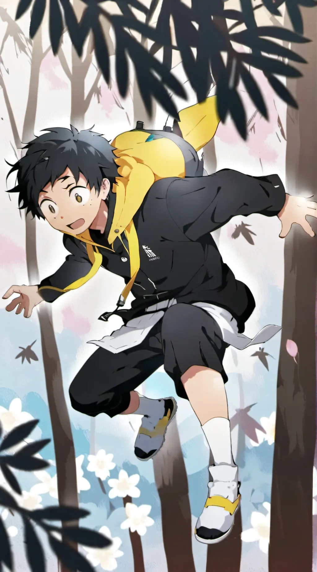 ai character: Middle School MHA background