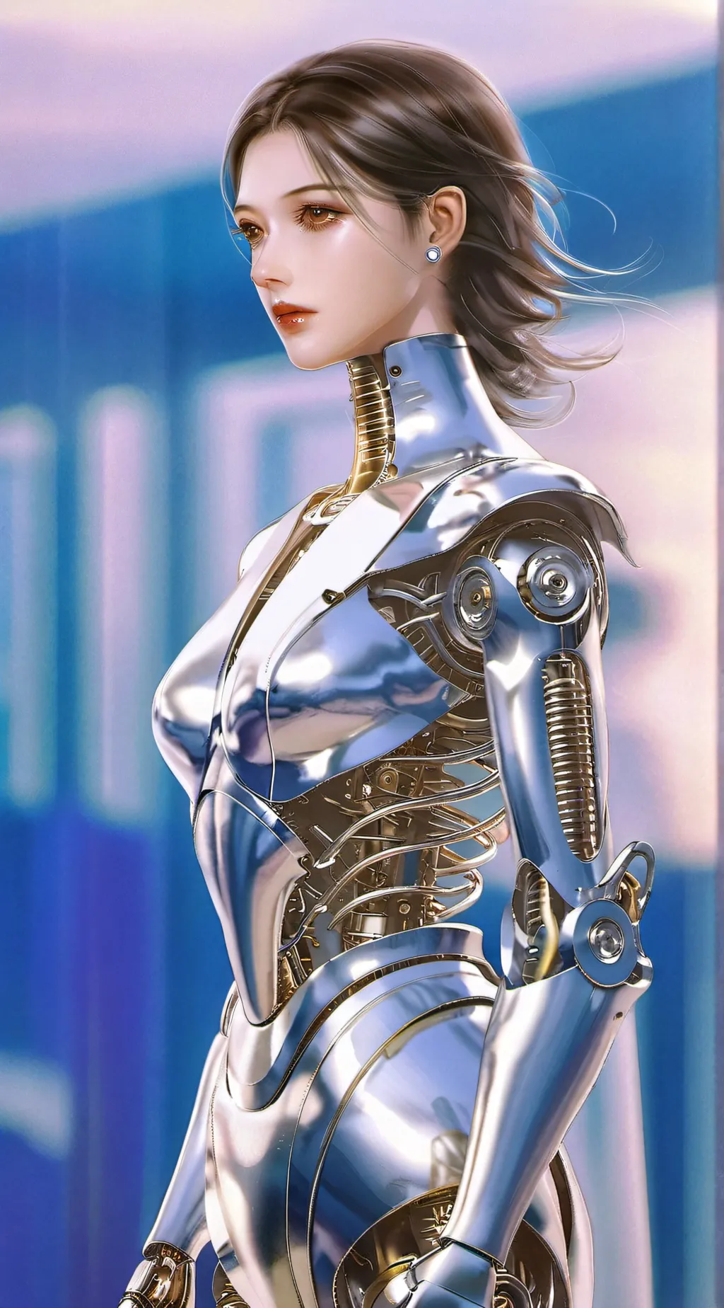 ai character:  haisley  background