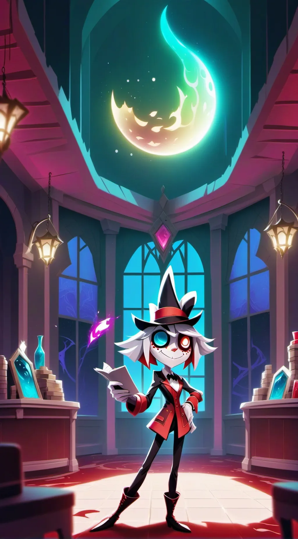 ai character: HH but babies background