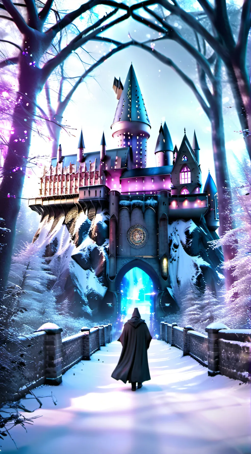 ai character: Hogwarts II background