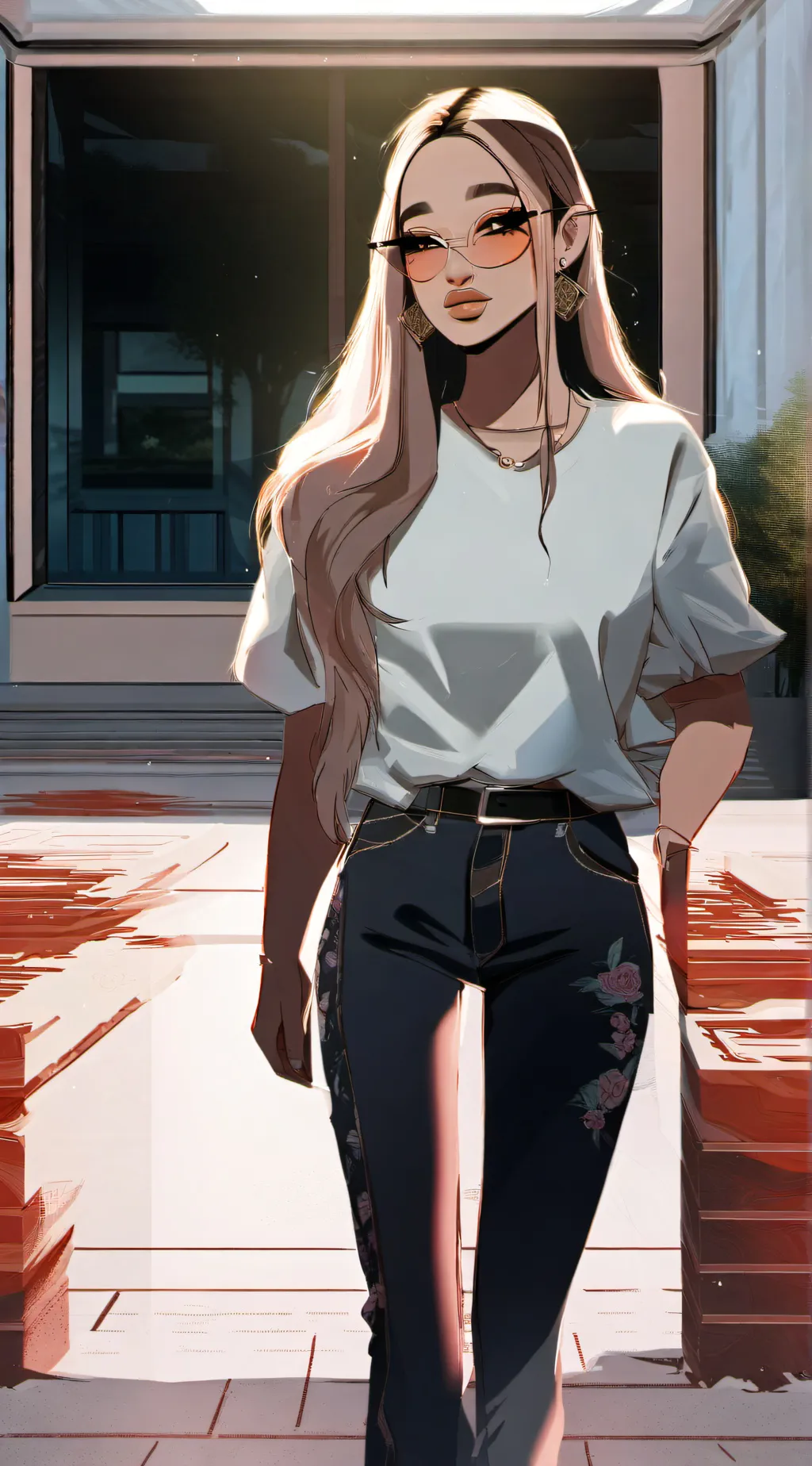 ai character: 👓Bela👓 background