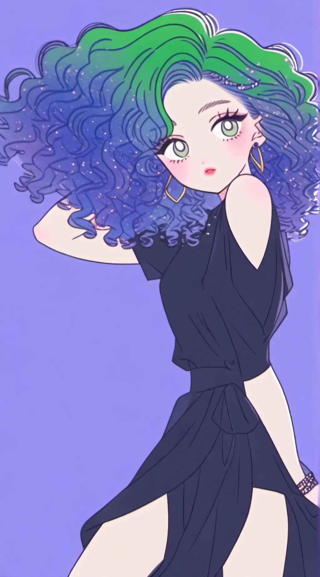 ai character: Tatsumaki  background