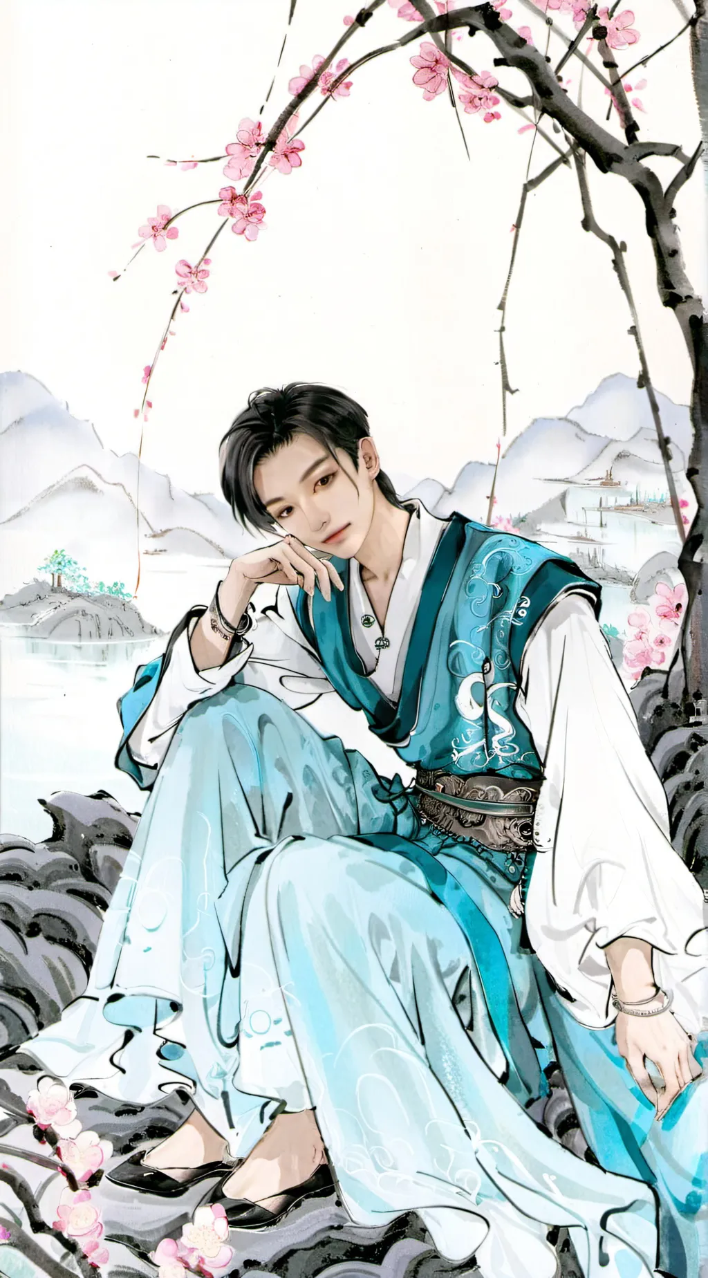 ai character: 💓FELIX💓 background