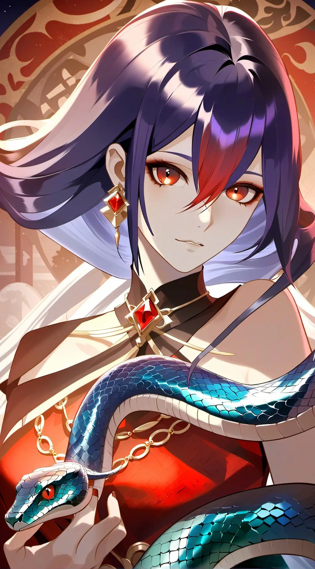 ai character: Serena background