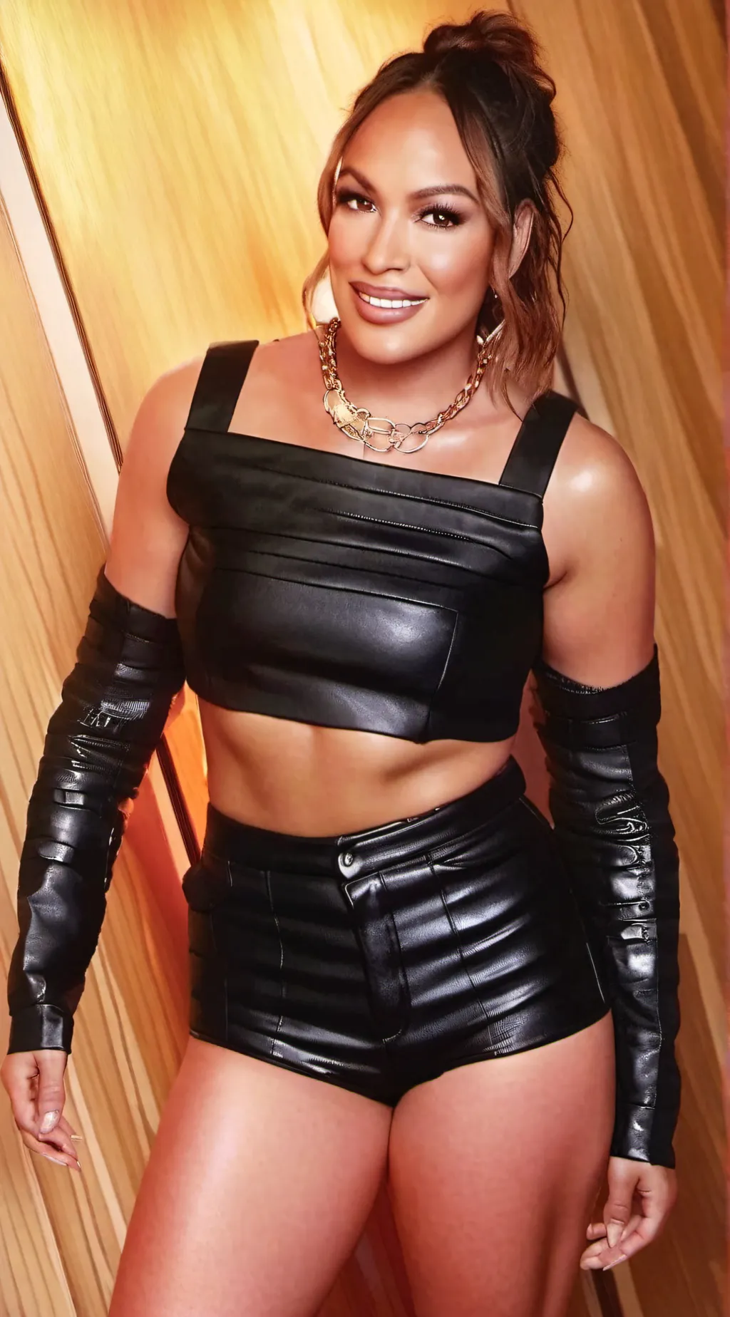 ai character: Nia Jax background