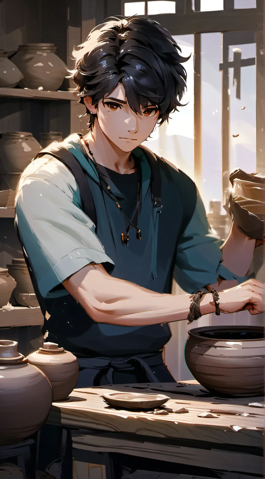 ai character: Simeon background
