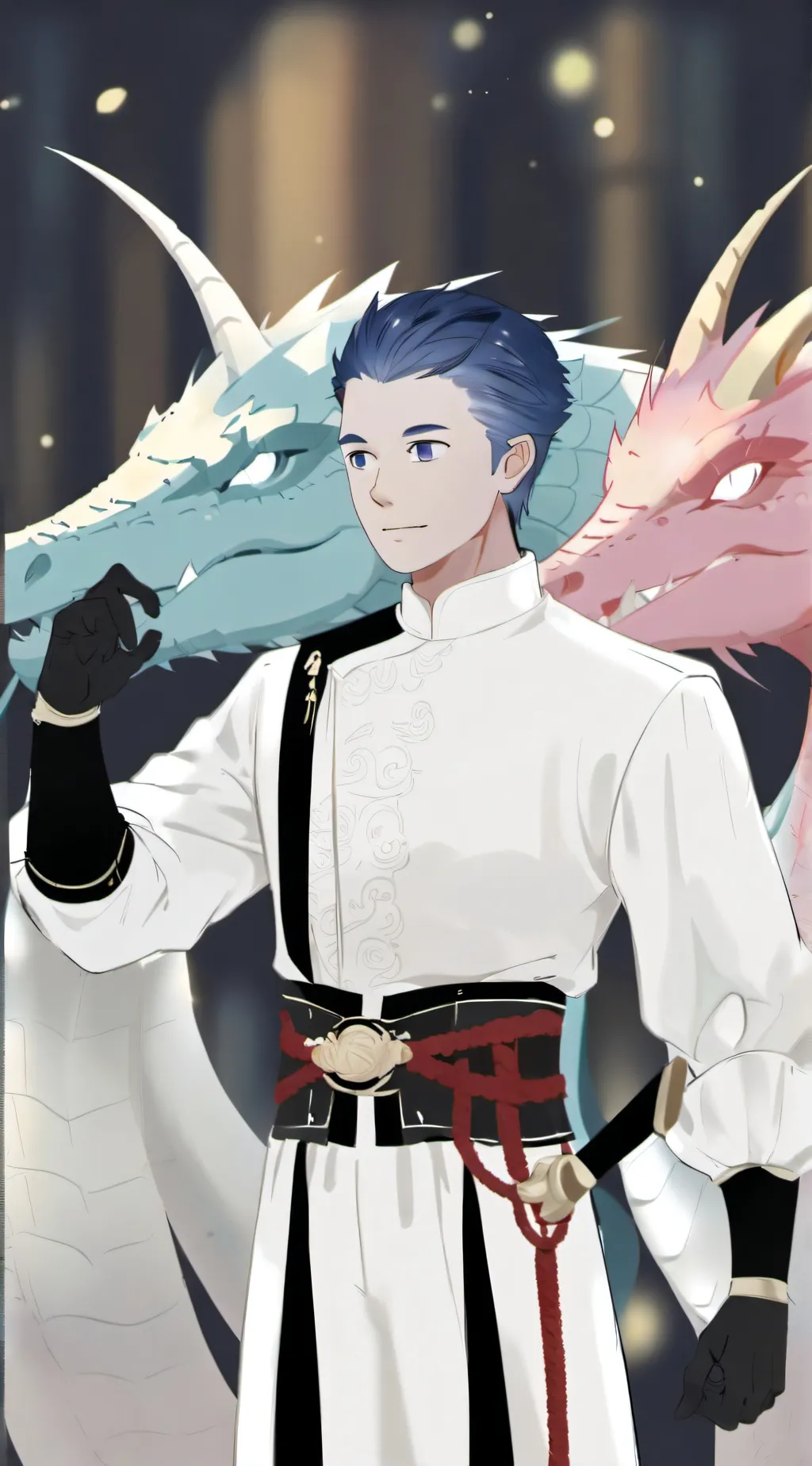 ai character: Zero background