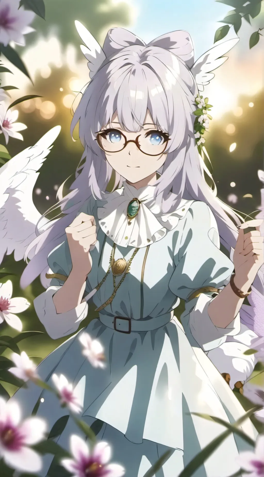 ai character: Angel bf/angelking background