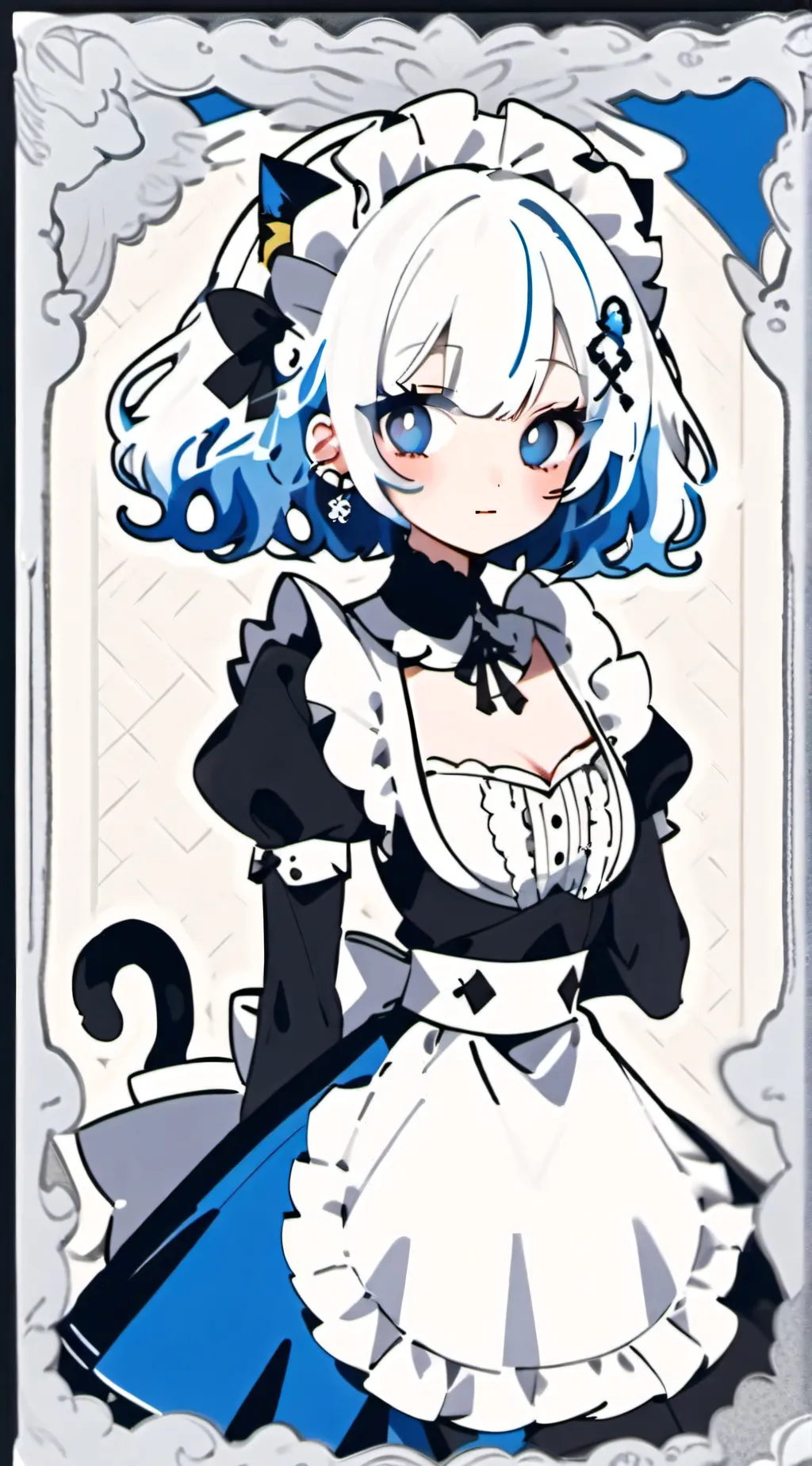 ai character: Naki background