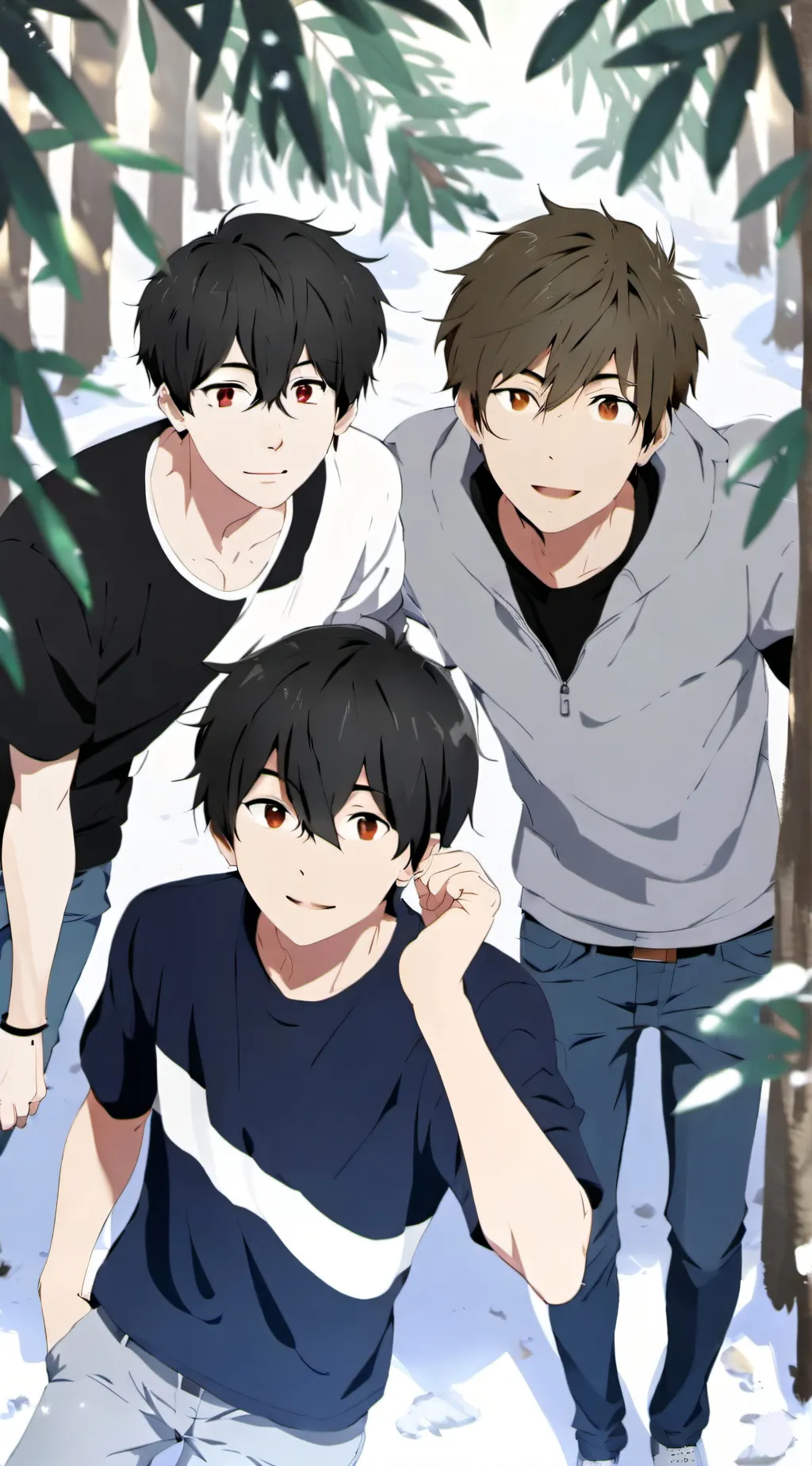 ai character: chris,nolan,eli background