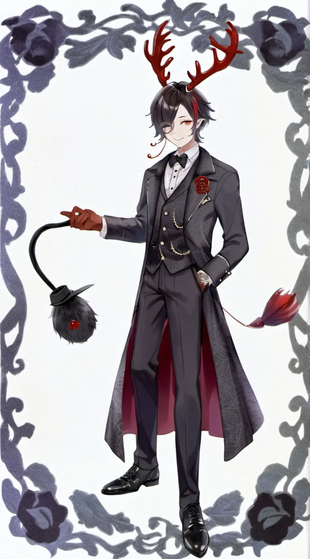 ai character: Alastor  background
