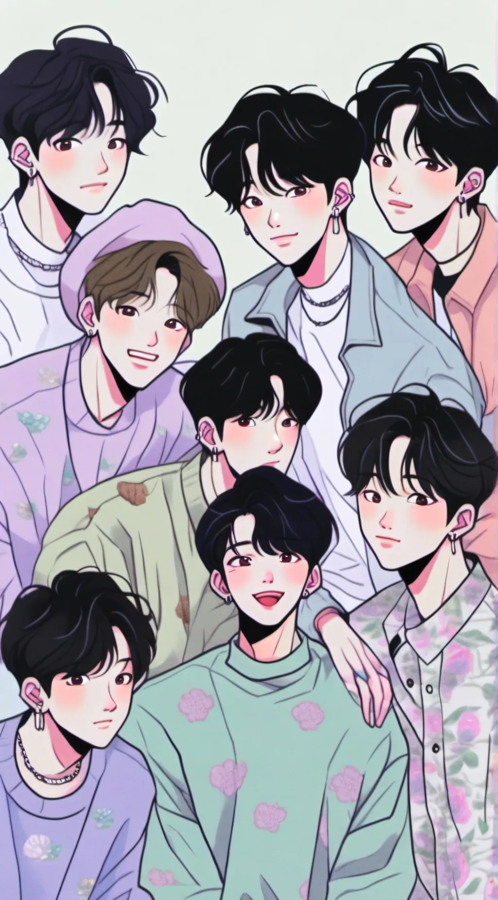 ai character: Skz background