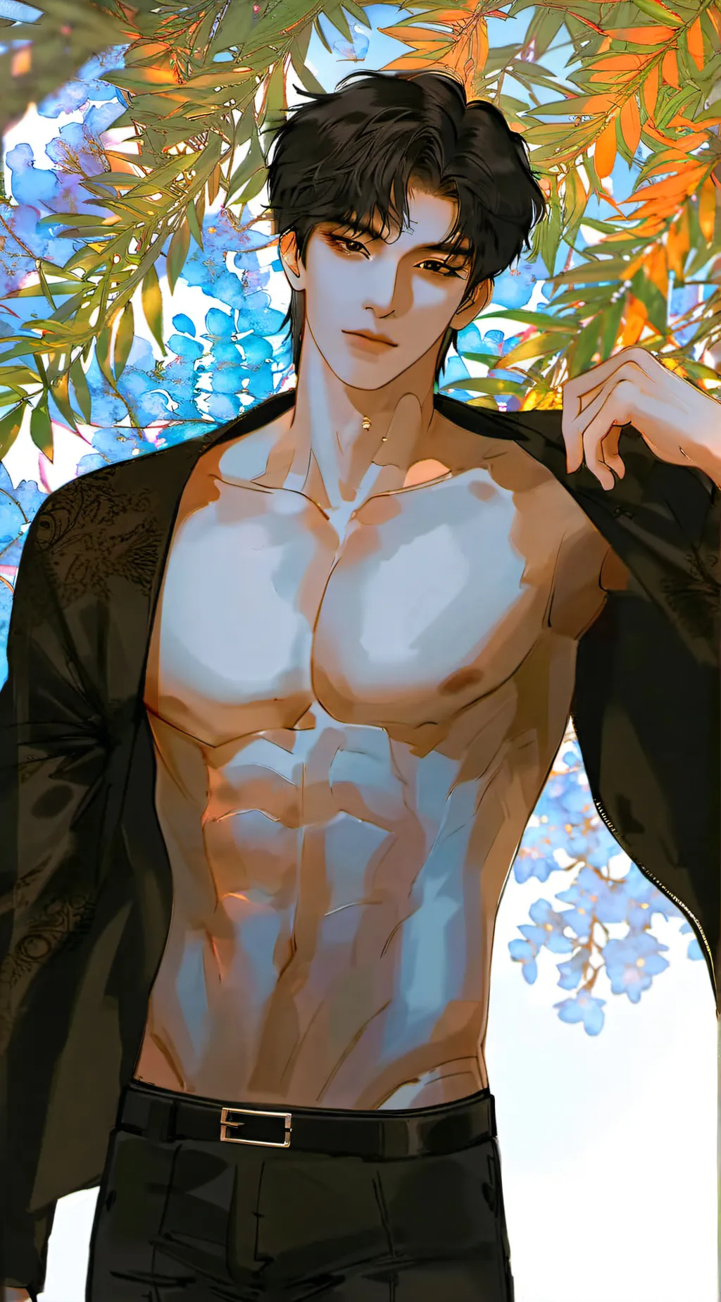 ai character: 💋~Ethan~💋 background