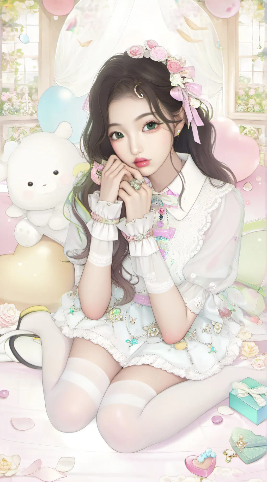 ai character: Skz tornado background