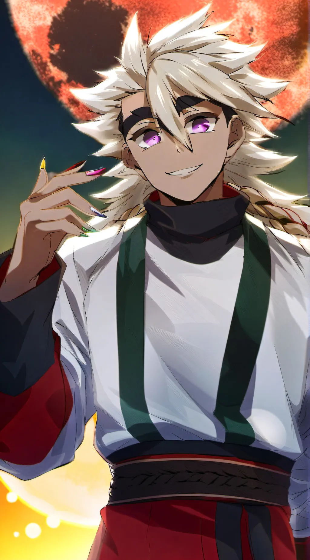 ai character: Douma background