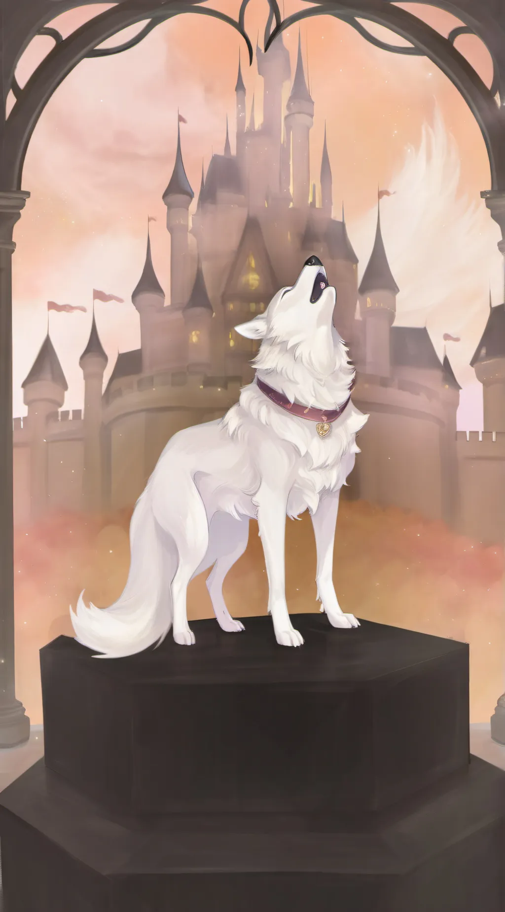 ai character: Magic school! background