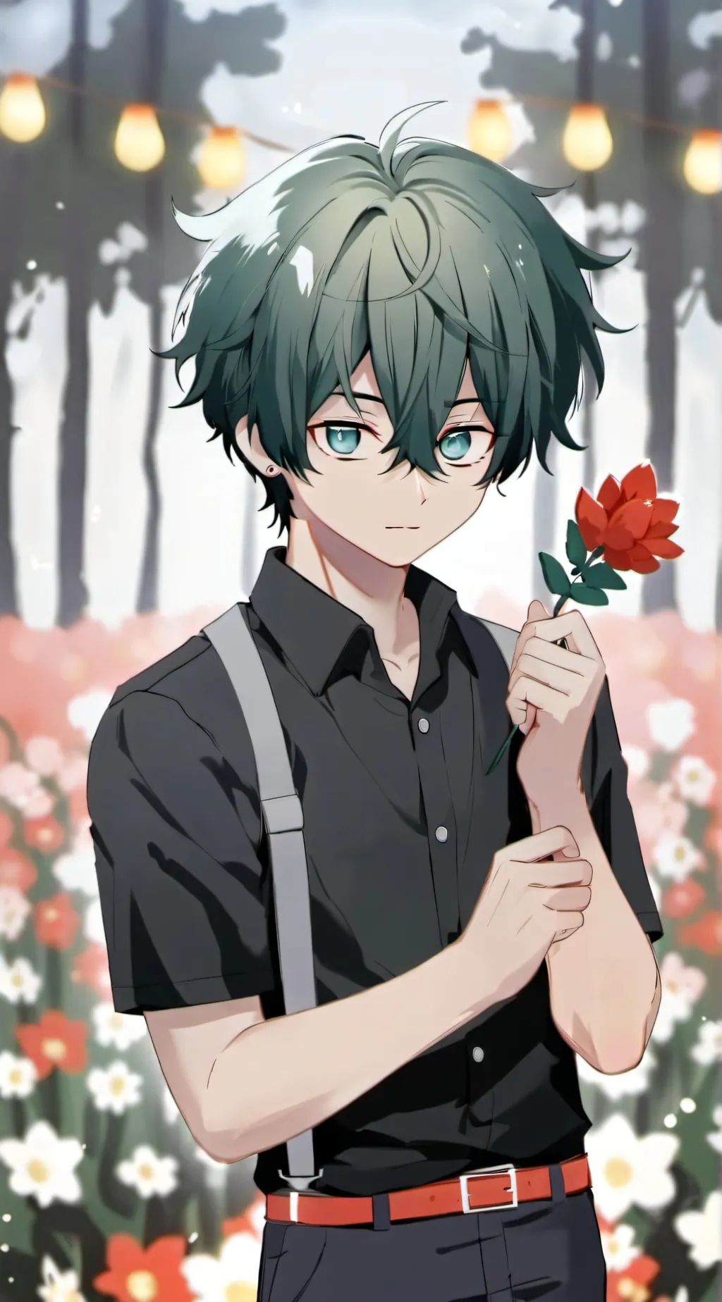 ai character: Deku (lzuku) background