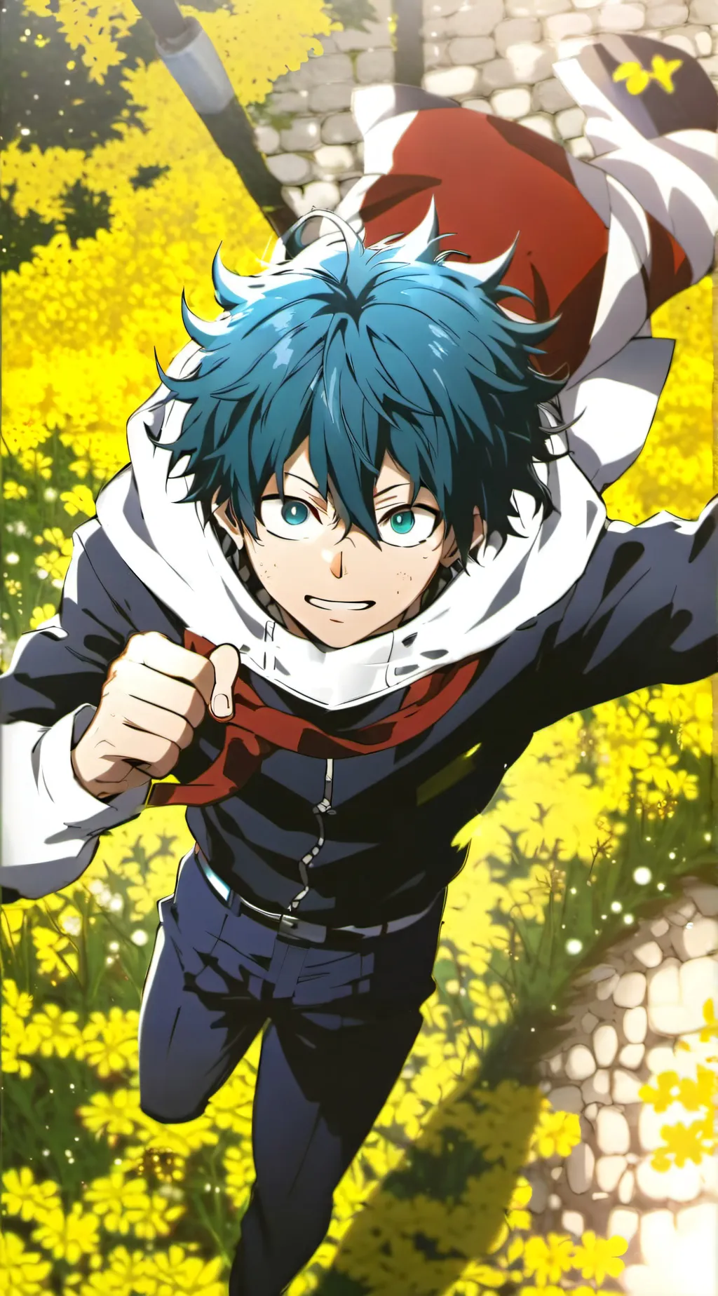 ai character: Mha new student  background