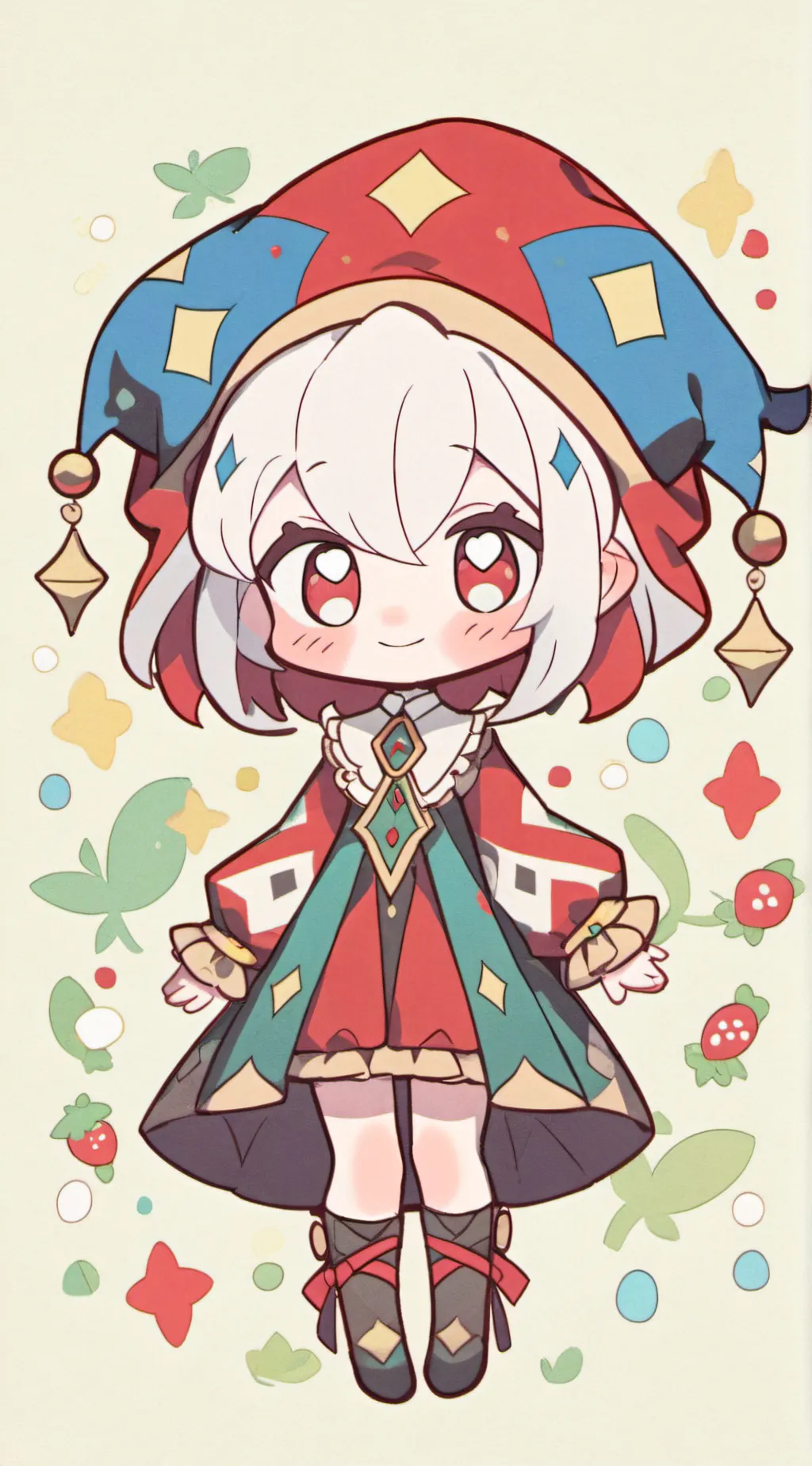 ai character: pomni background