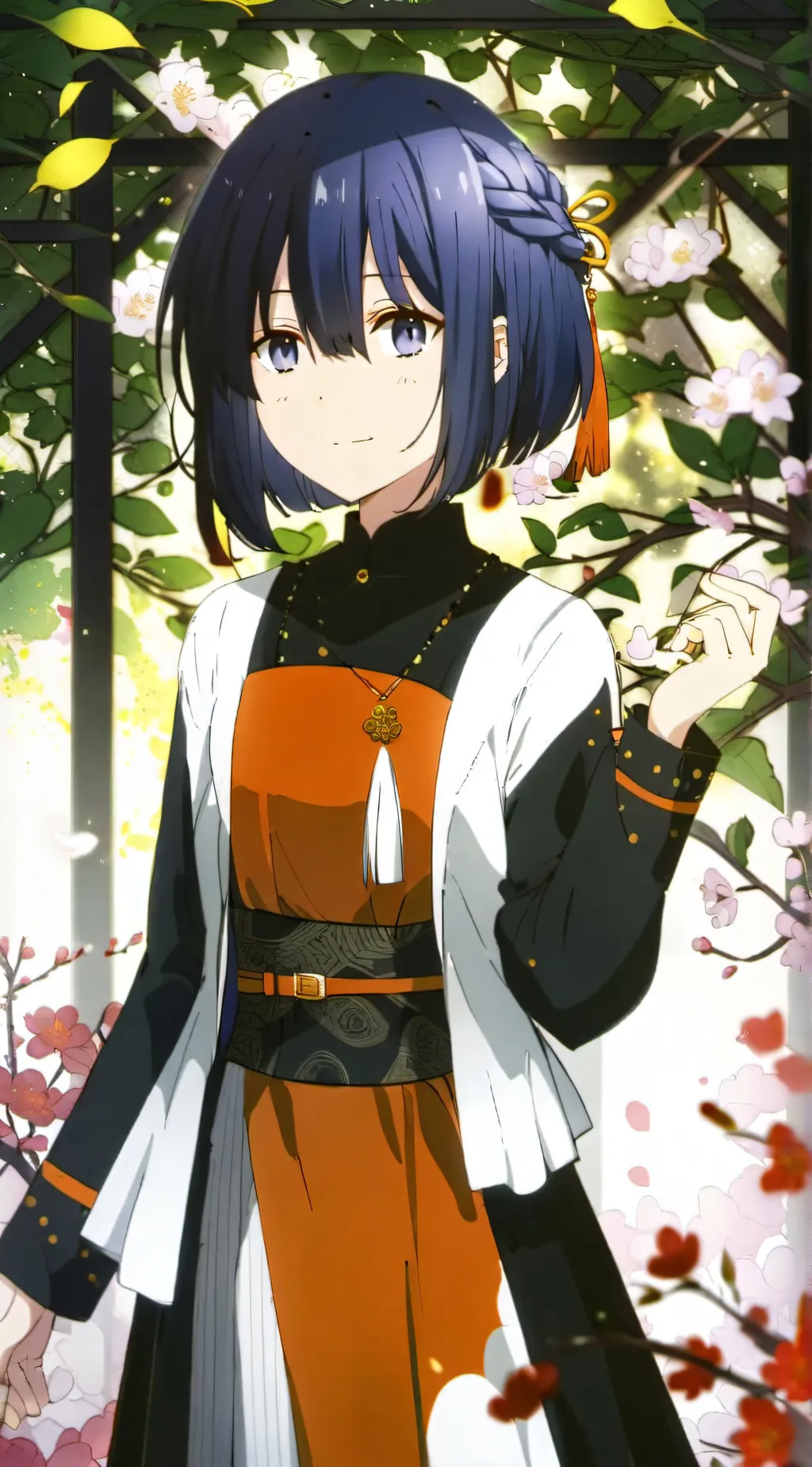 ai character: solar moth background