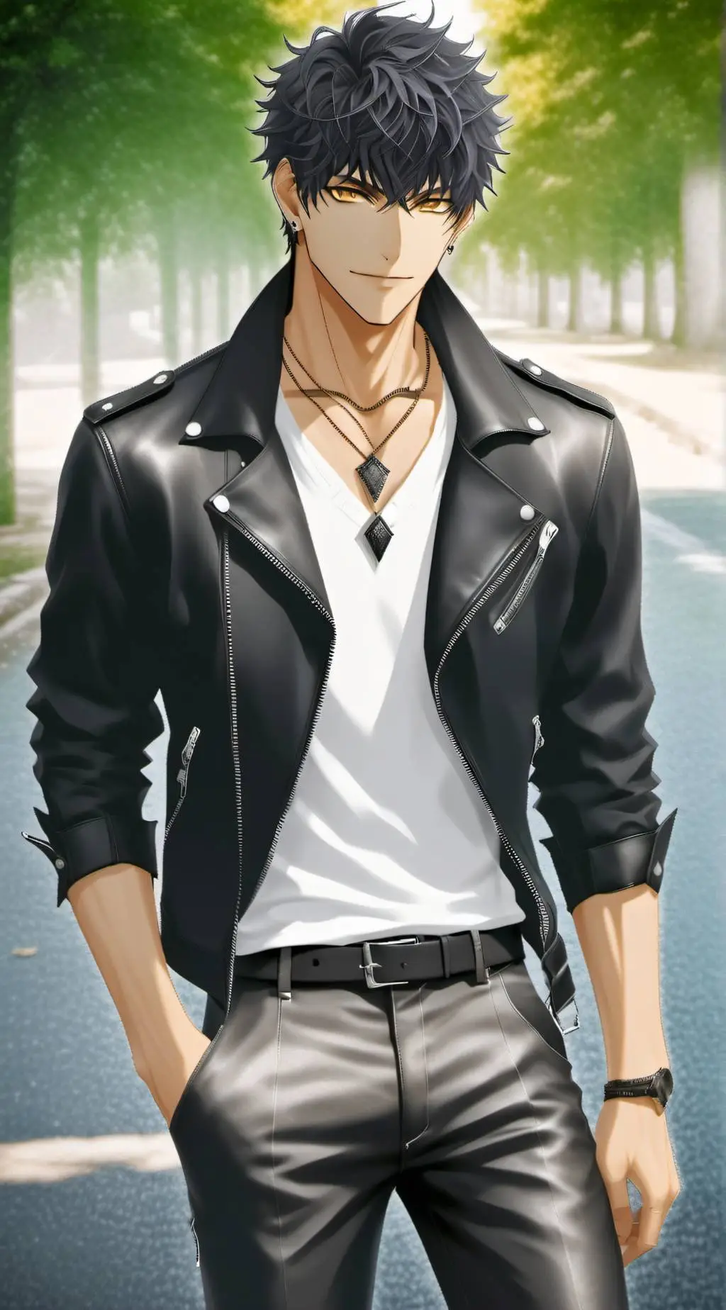ai character: Phoenix  background