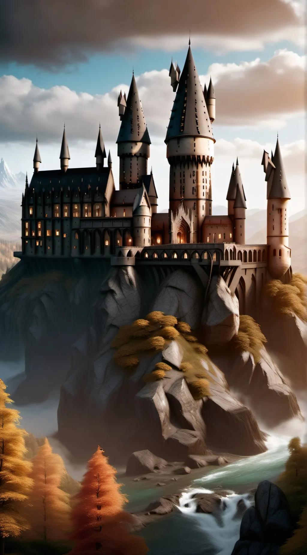 ai character: HODGE POG HOGWARTS background
