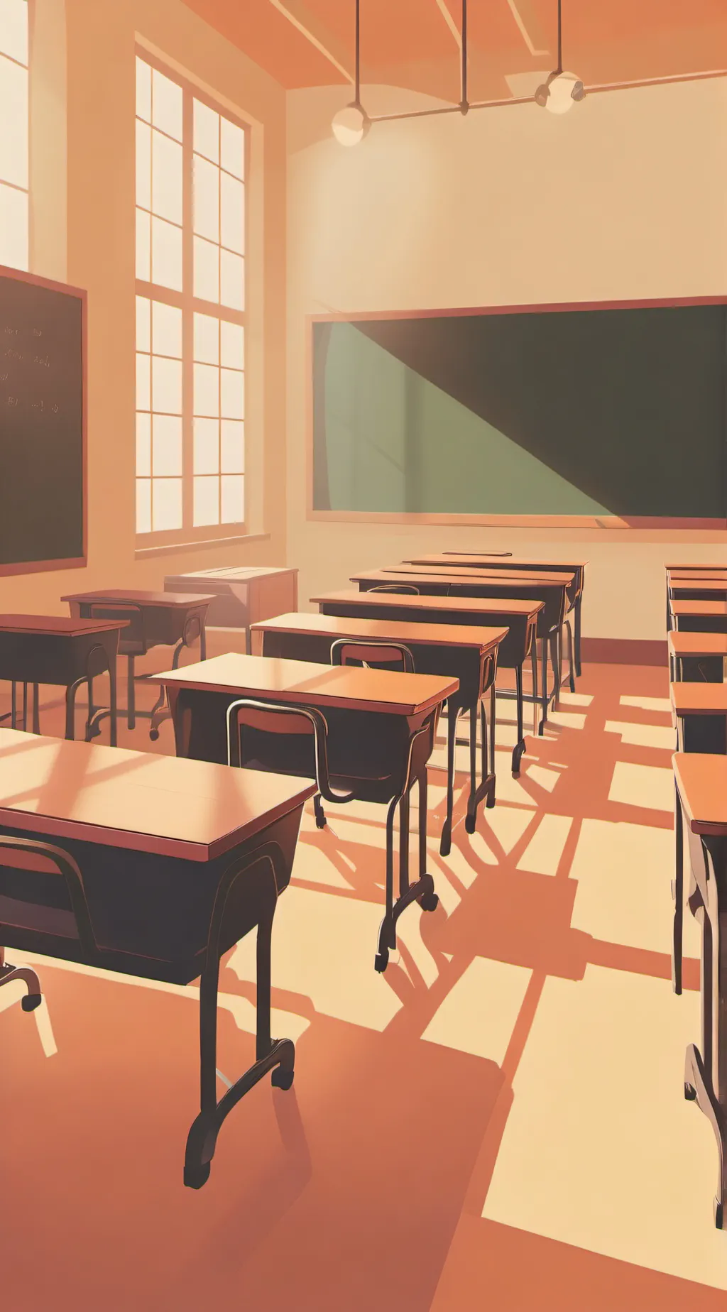 ai character: high school  background