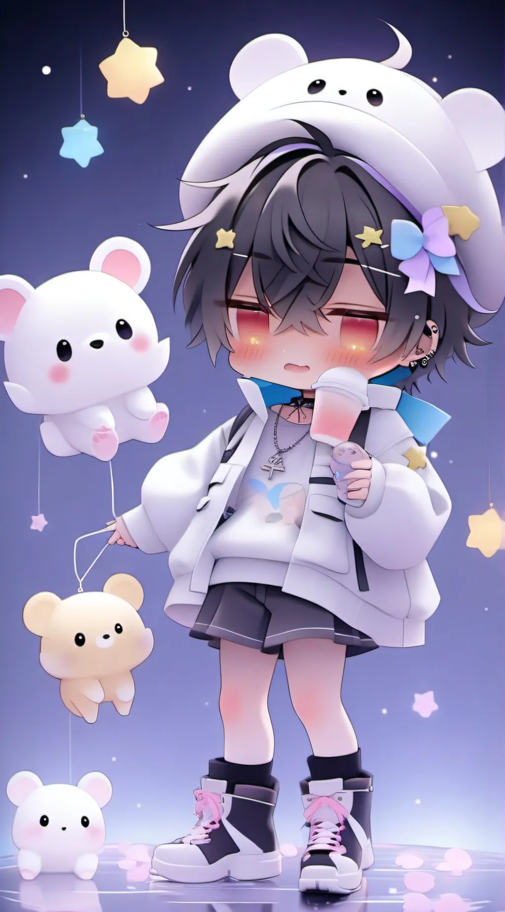 ai character: mika background
