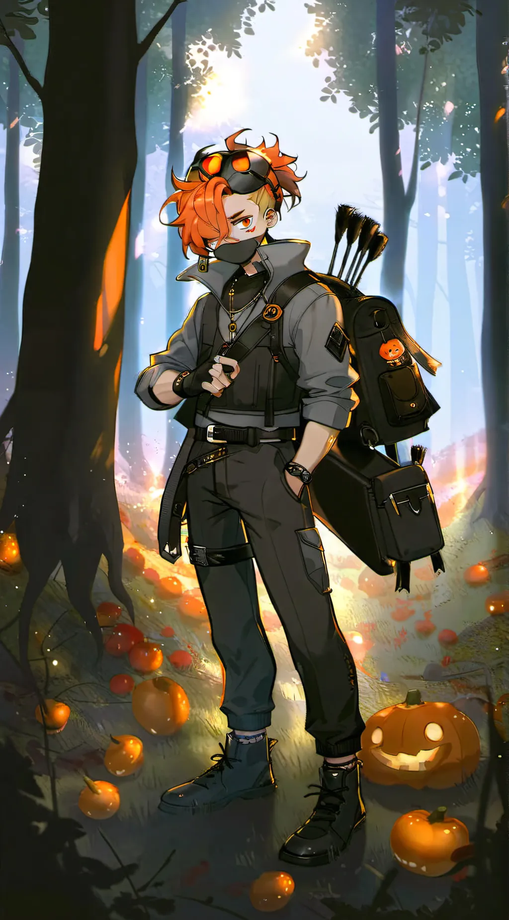 ai character: soft pico background