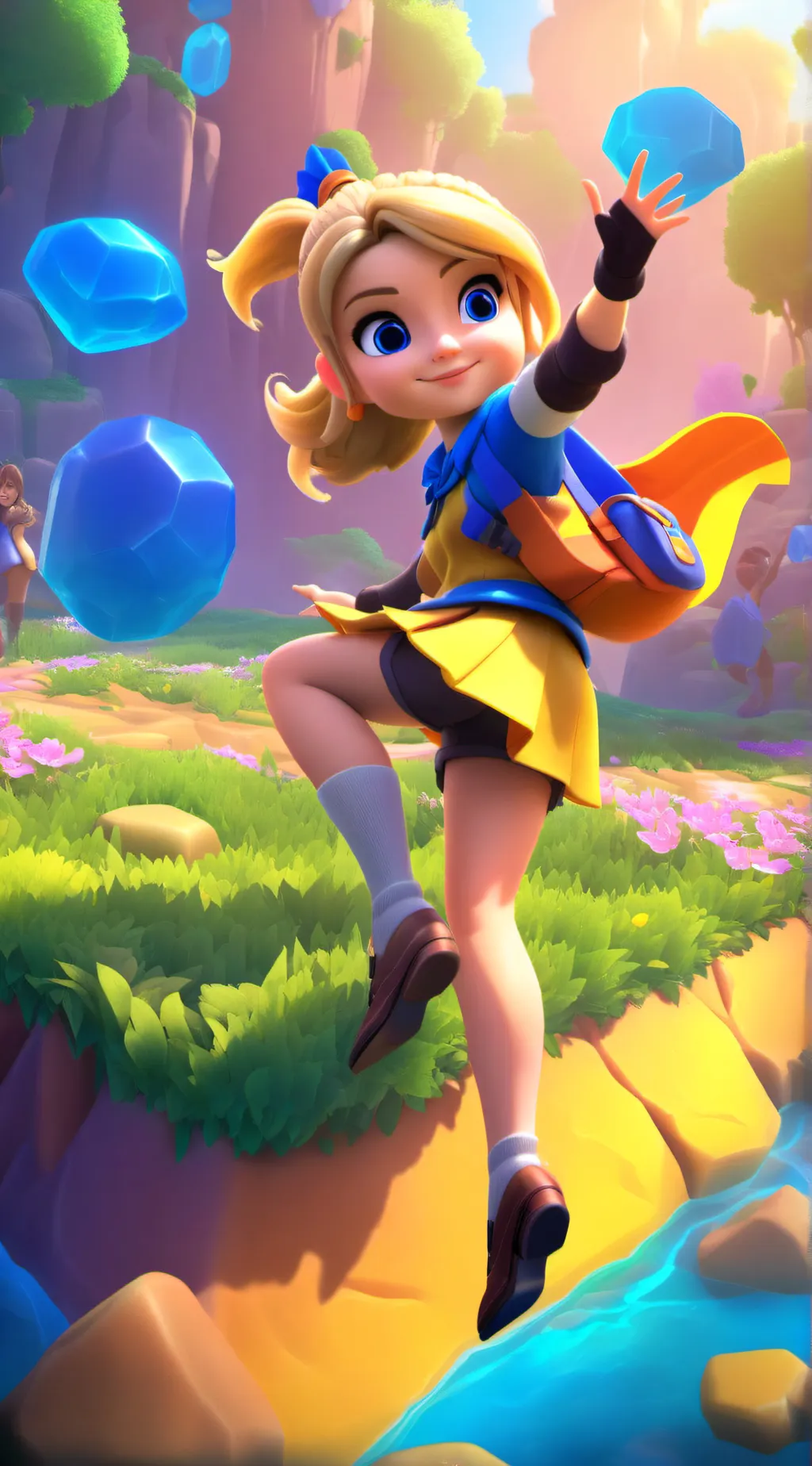 ai character: Stacey background