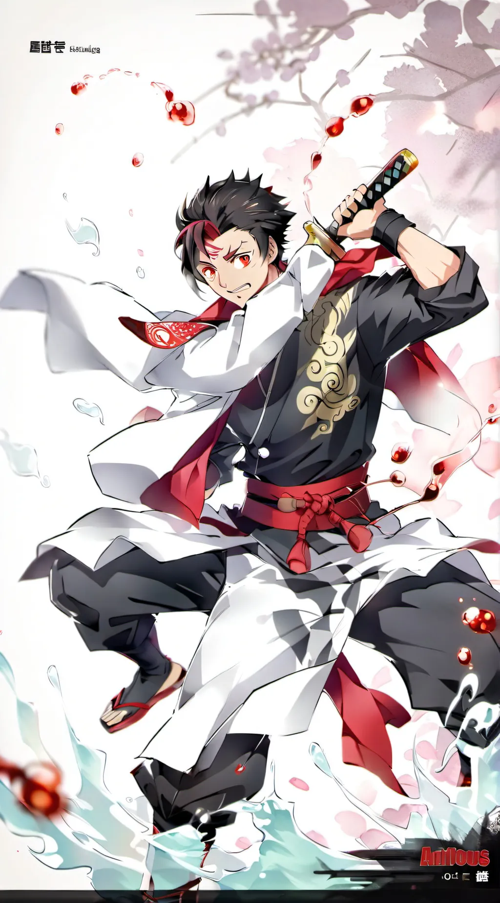 ai character: Demon slayer background