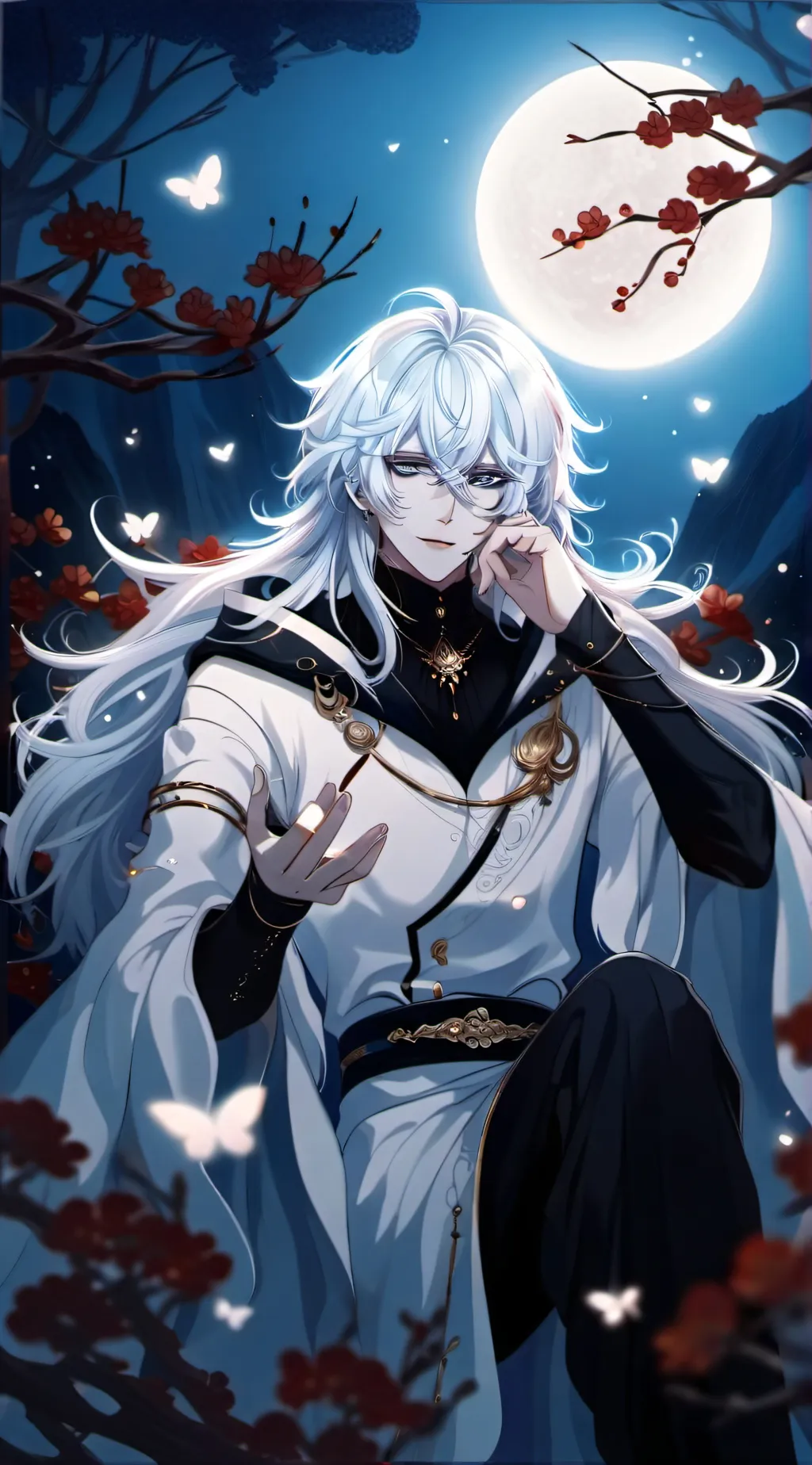 ai character: Mark background