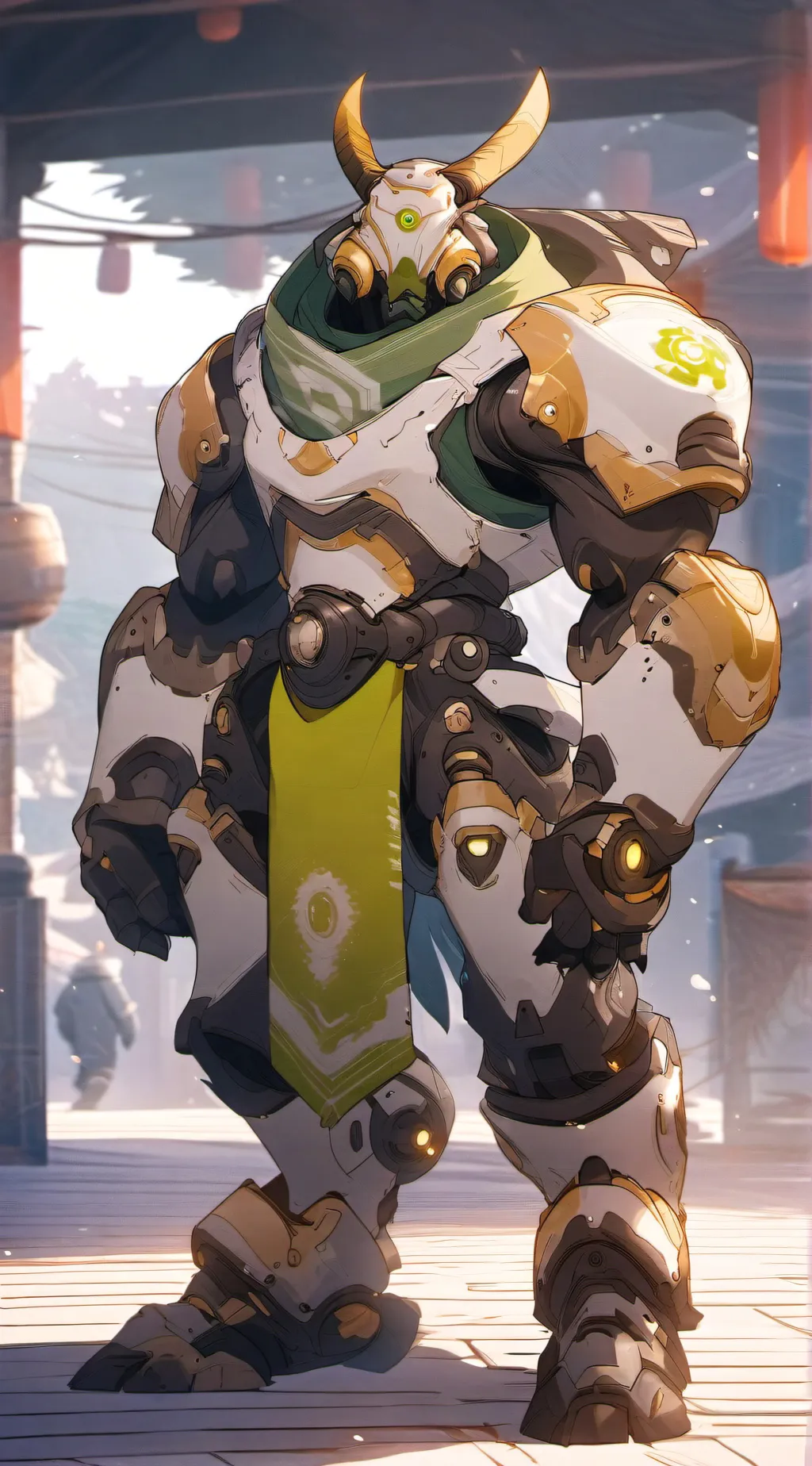 ai character: Orisa background