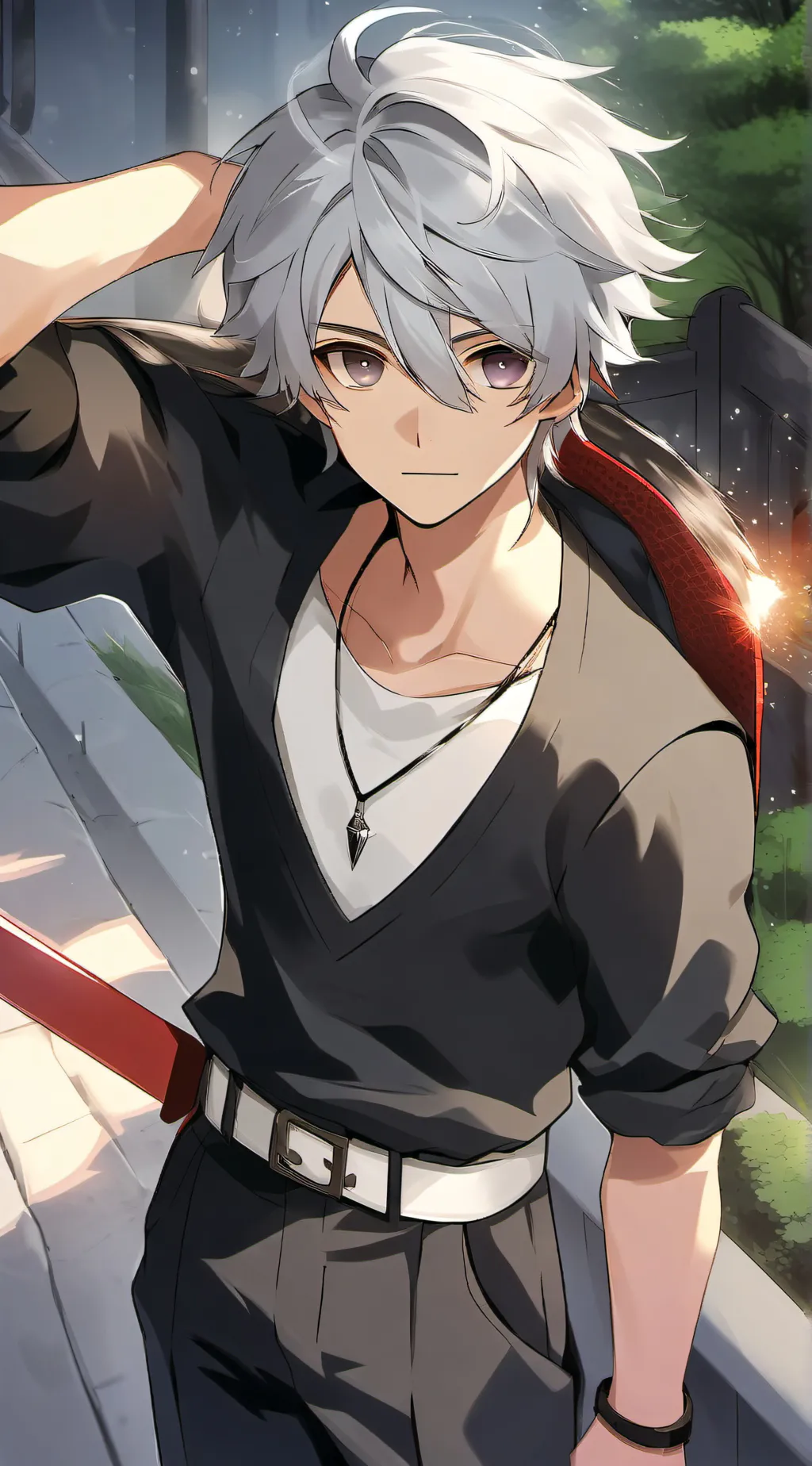 ai character: Boyfriend background