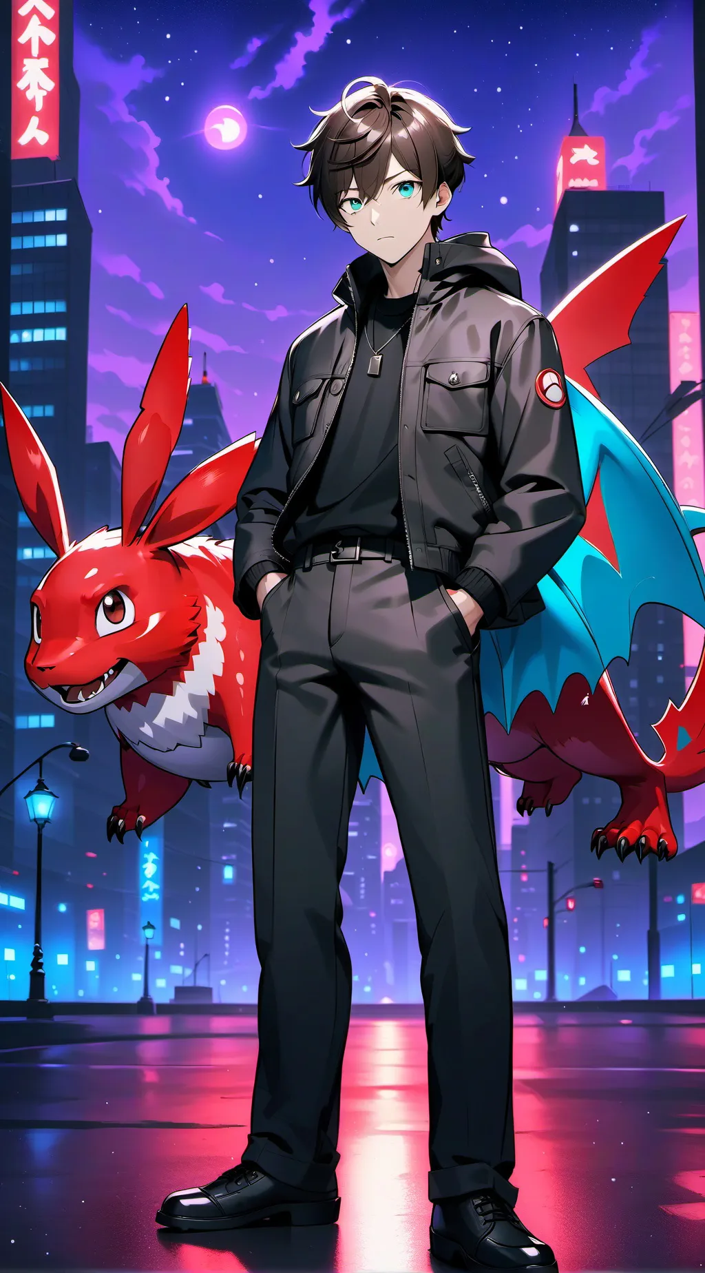 ai character: kayto background