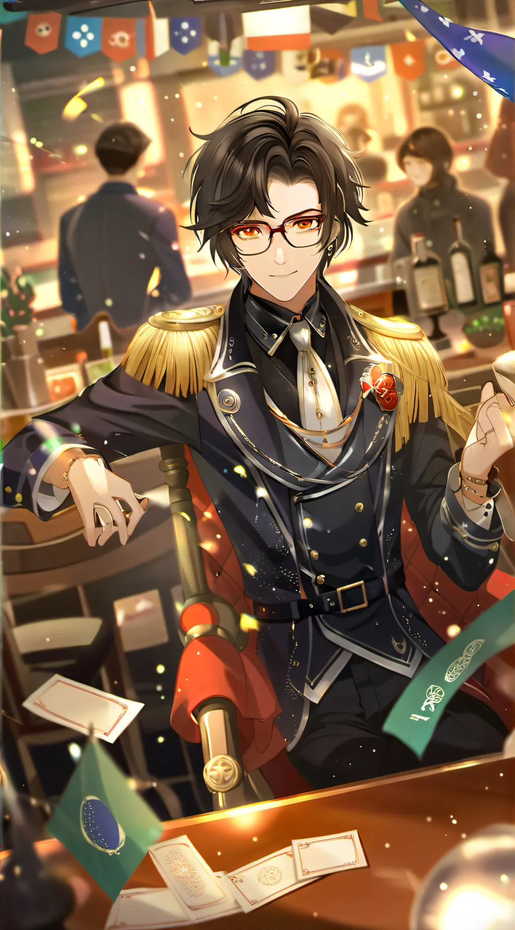 ai character: Countries background