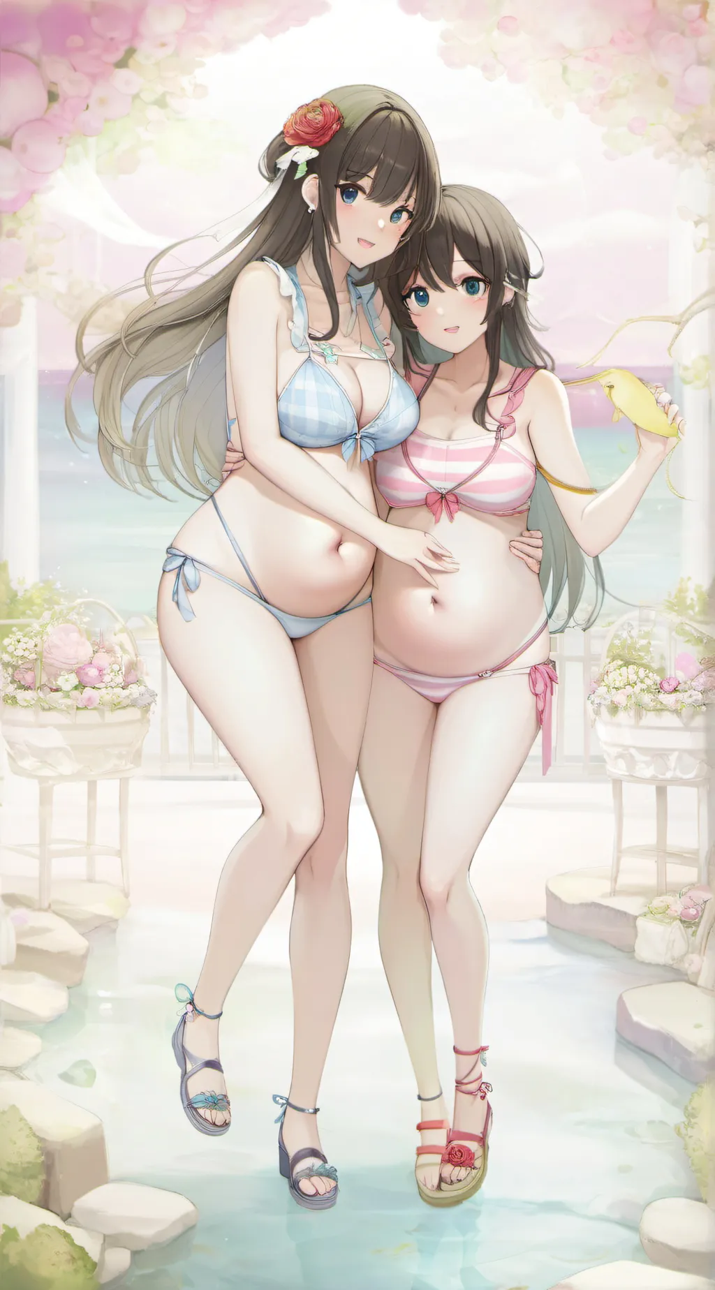 ai character: Kim  background