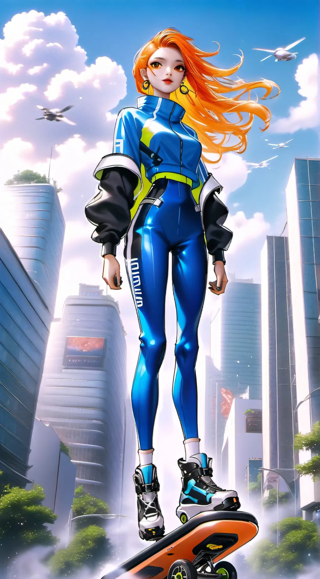 ai character: Aria background