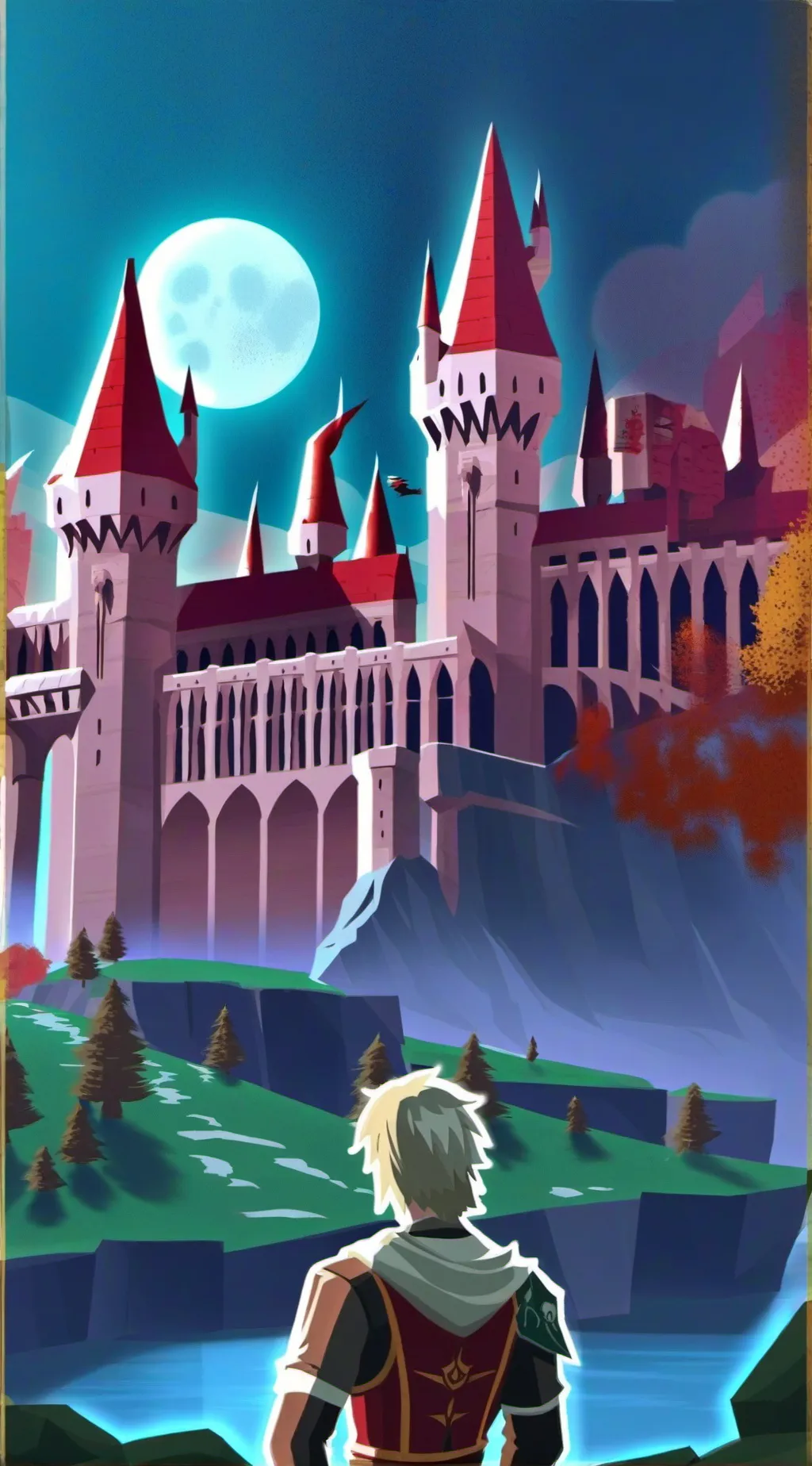 ai character: Hogwarts background